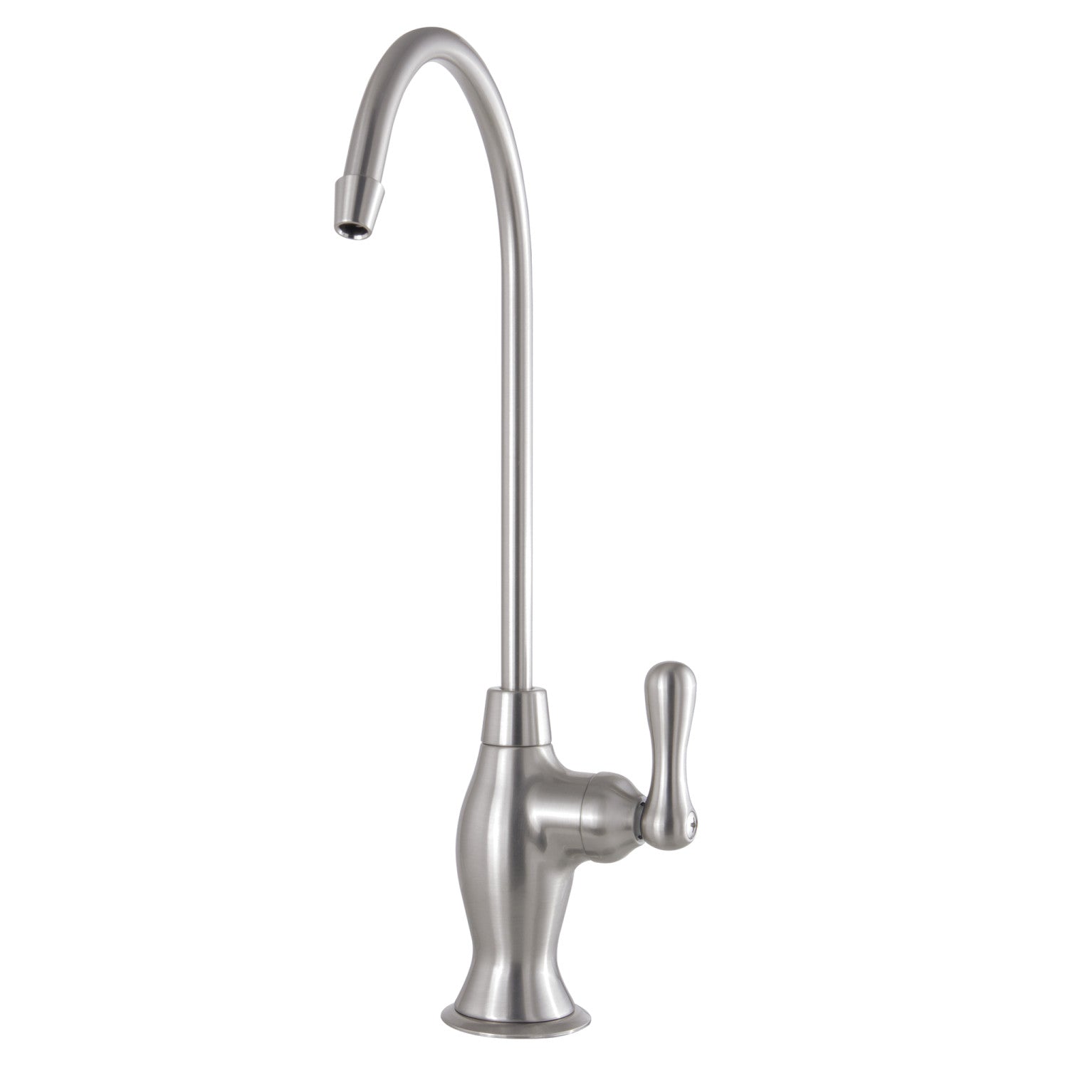 Kingston Heirloom KSAG3198AL - Restoration Single-Handle 1-Hole Deck Mount Water Filtration Faucet, Brushed Nickel