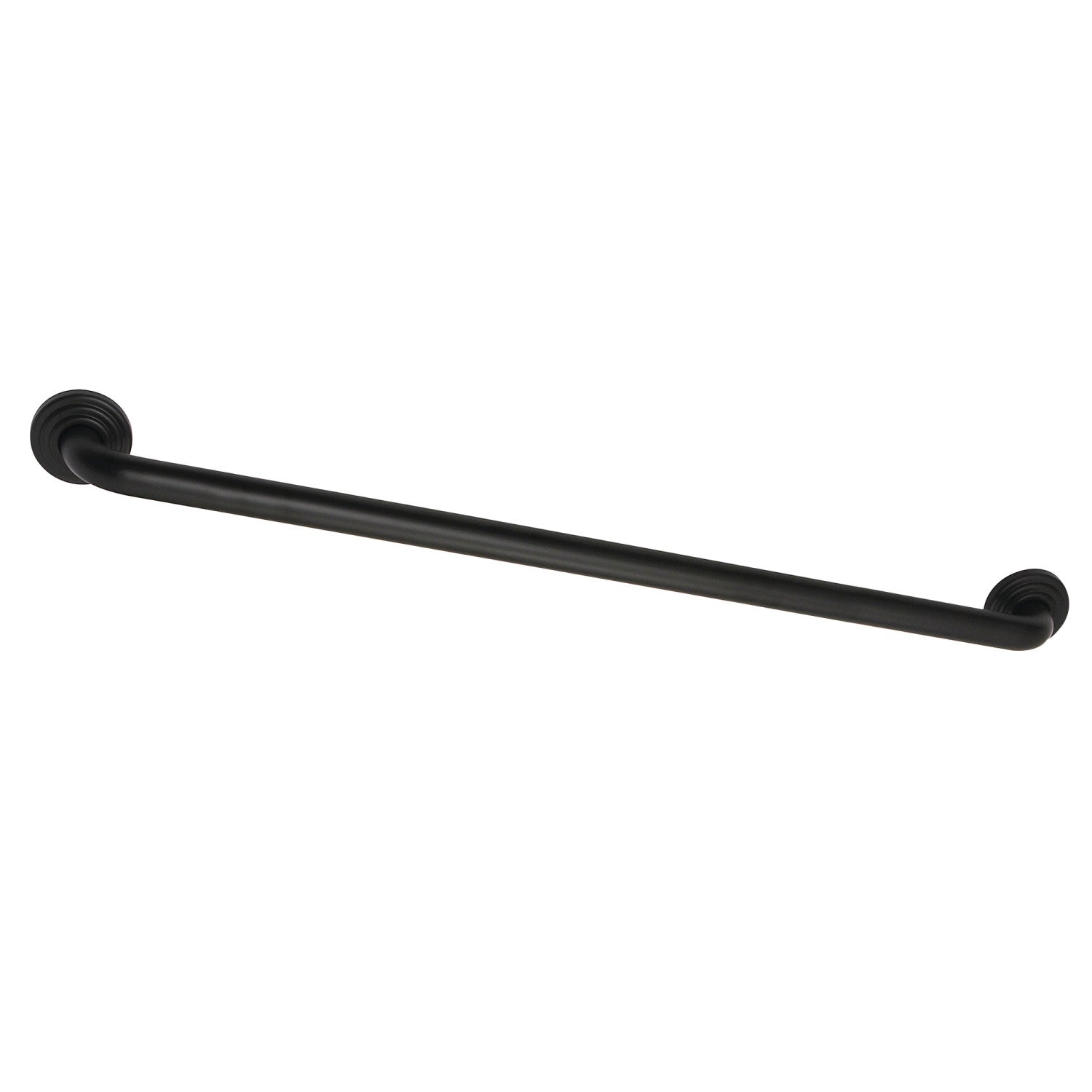 Kingston Heirloom DR314320 - Restoration 32-Inch x 1-1/4-Inch O.D. Brass Decorative Grab Bar, Matte Black