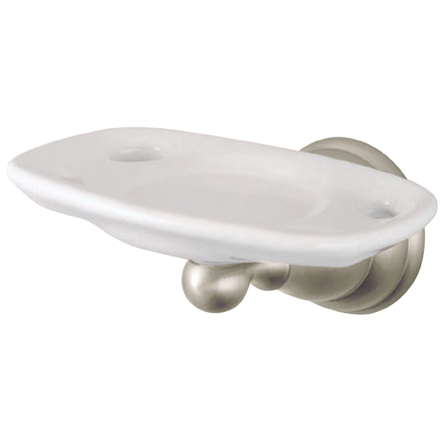 Kingston Royale BA5566SN Brosse à dents et support de gobelet, Nickel brossé