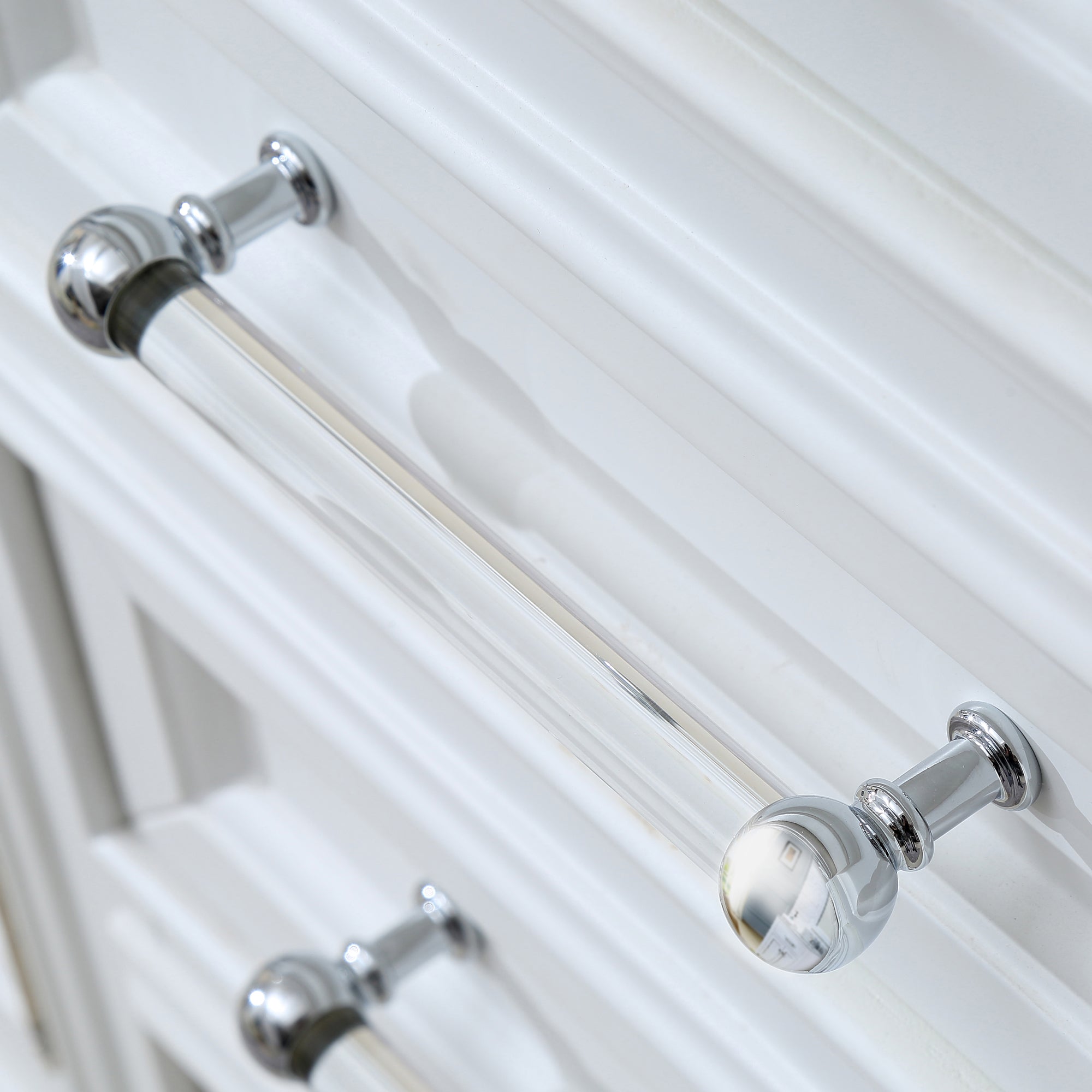 Kingston Luxe DE72CW01PW - 72 in. x 22 in. Bathroom Vanity Marble Top and White Basin, White