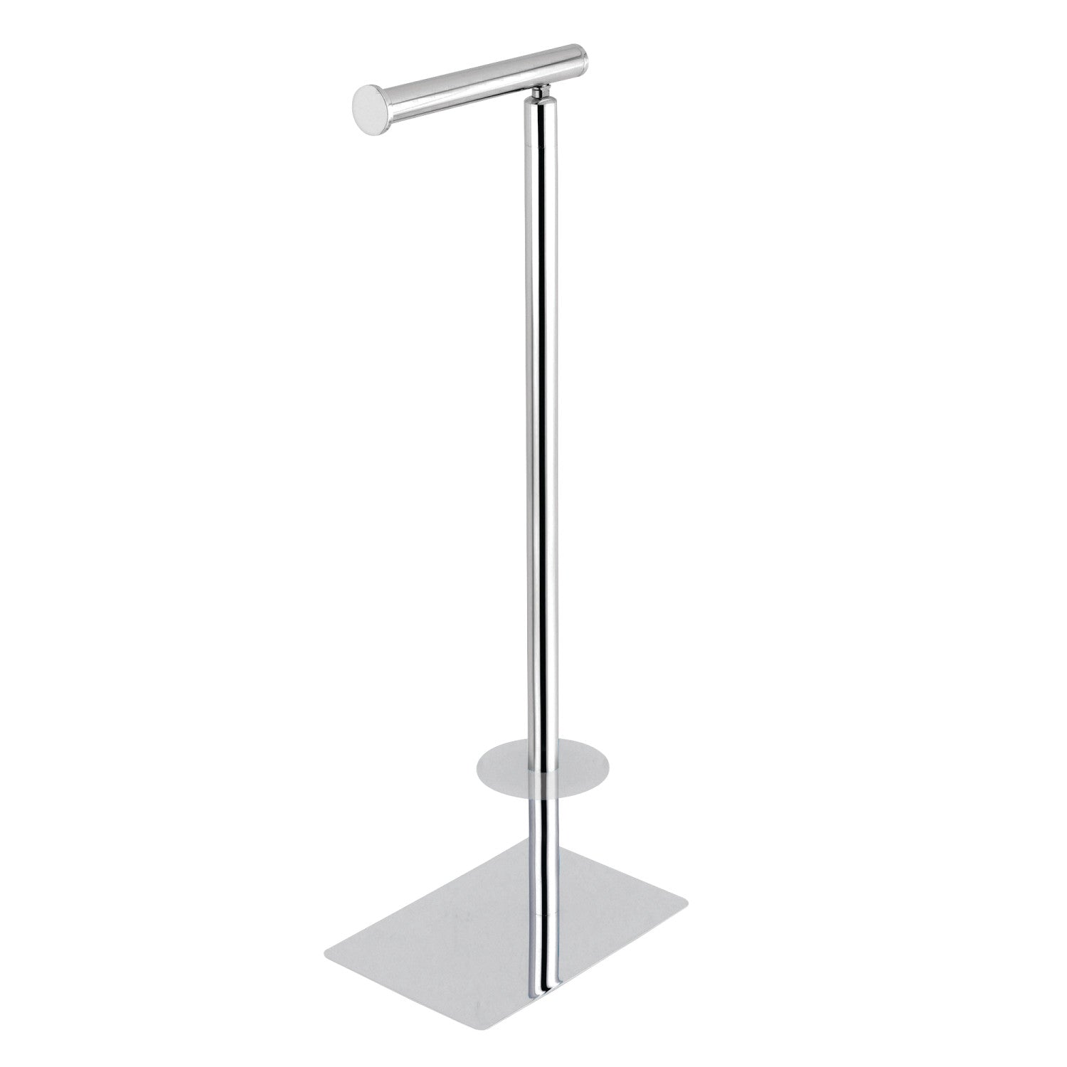 Kingston Sona CC8001 - Support de papier toilette autoportant Claremont, chromé poli