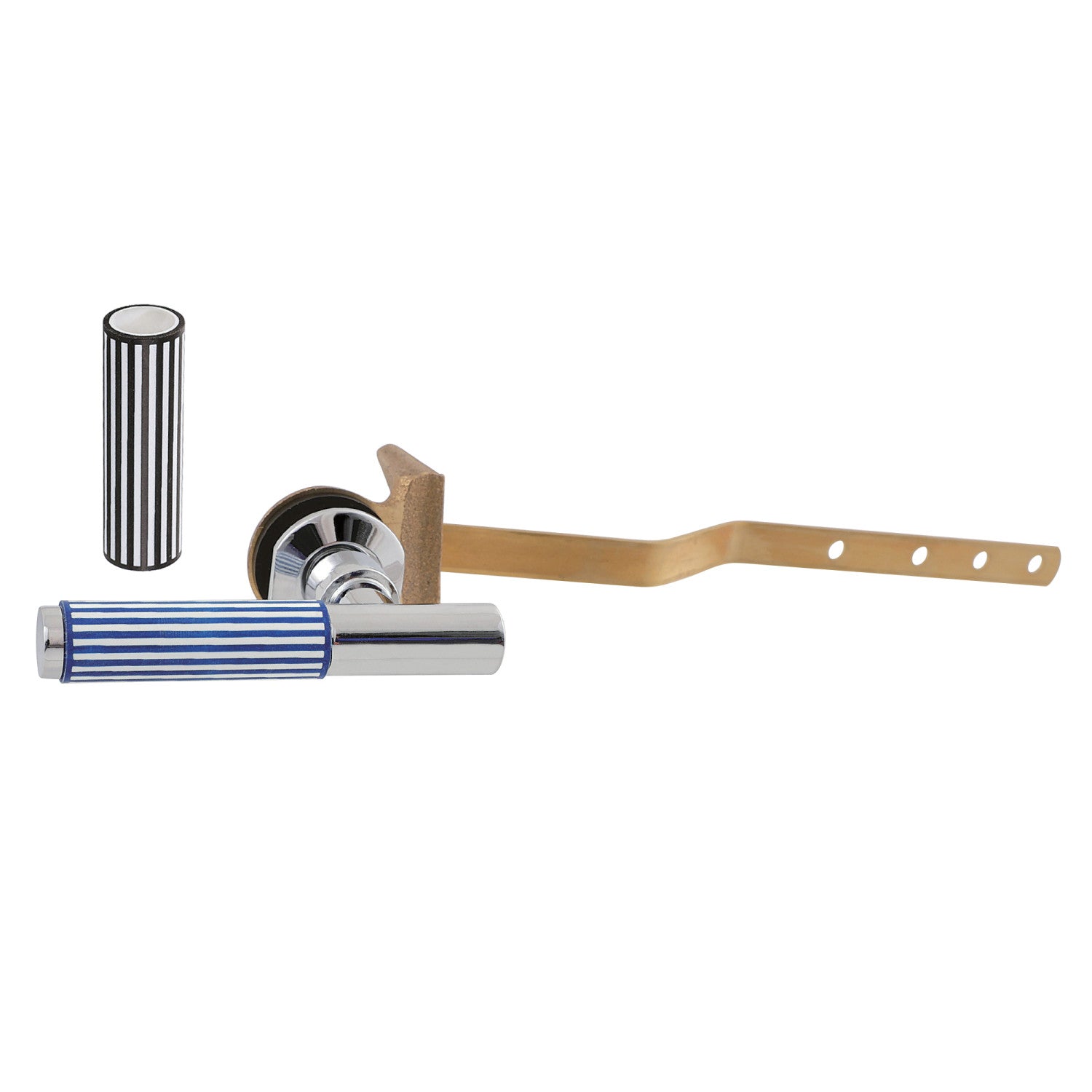 Kingston Bel-Air KTKPS1 Front Mount Toilet Tank Lever, Polished Chrome