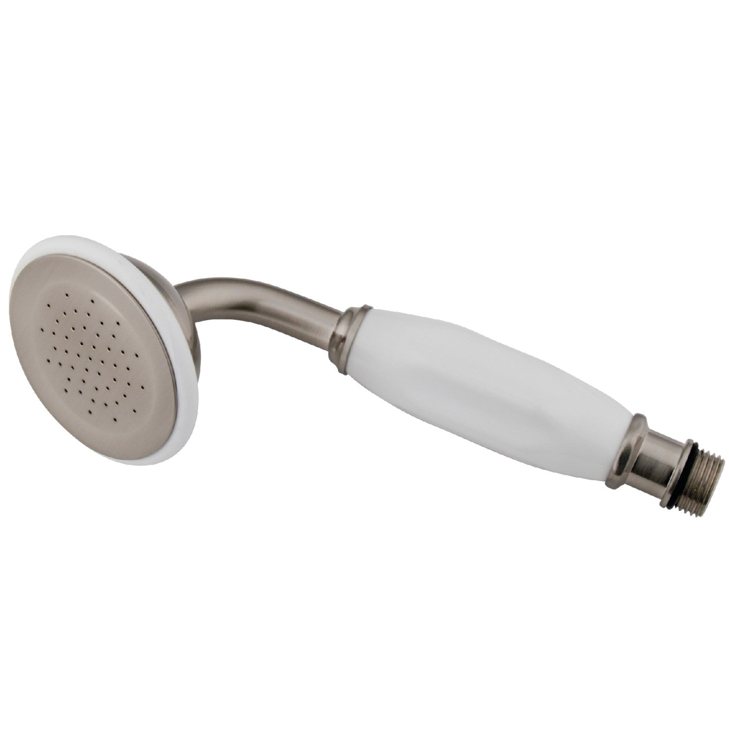 Kingston Heirloom K106A8 - Victorian Single Function Round Hand Shower, Brushed Nickel