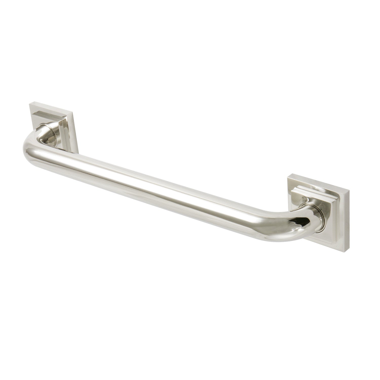 Kingston Sona DR614166 - Claremont 16-Inch x 1-1/4-Inch O.D. Brass Decorative Grab Bar, Polished Nickel