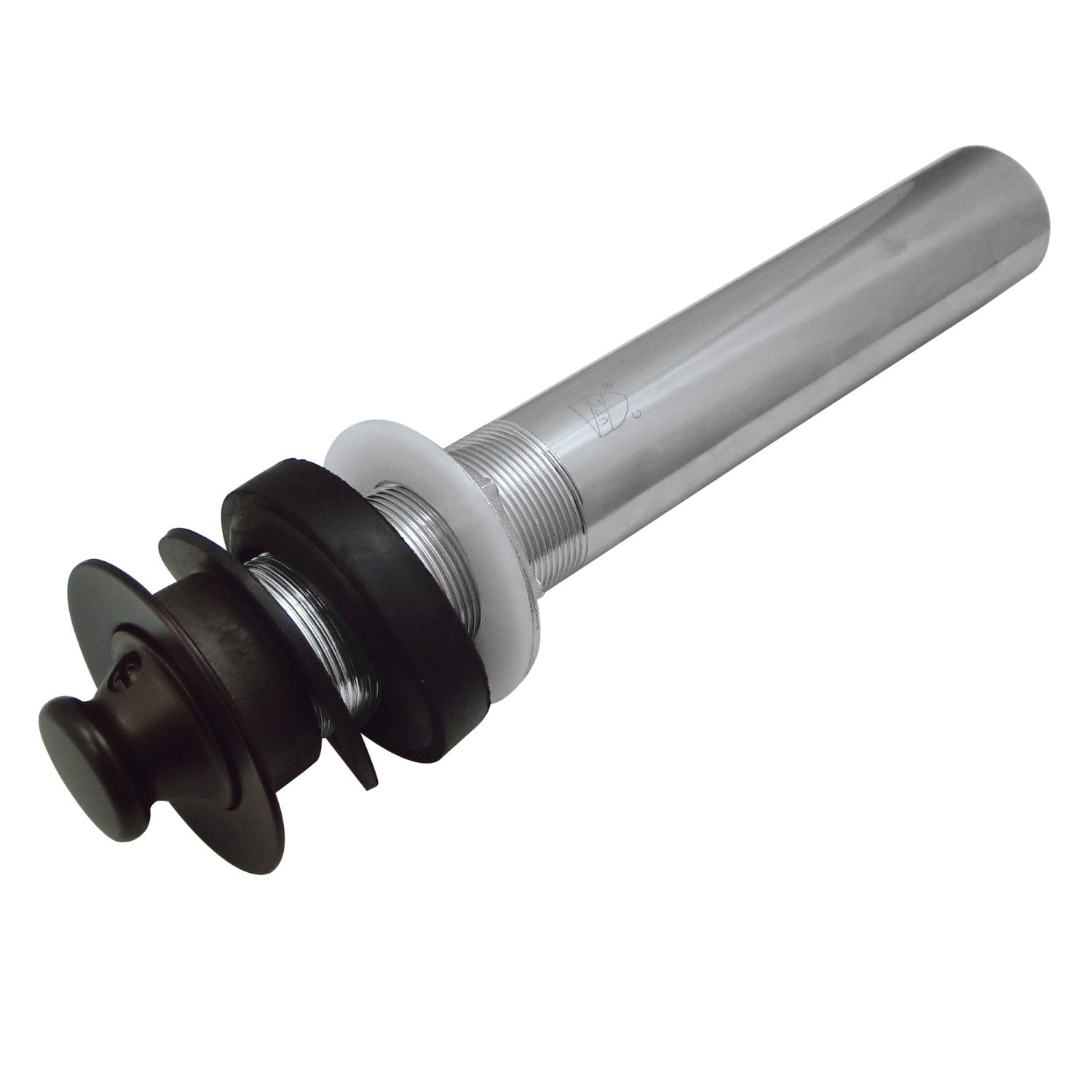 Kingston Heirloom EV3005 - Trimscape Brass Lift and Turn Bathroom Sink Drain without Overflow, 17 Gauge, Oil Rubbed Bronze