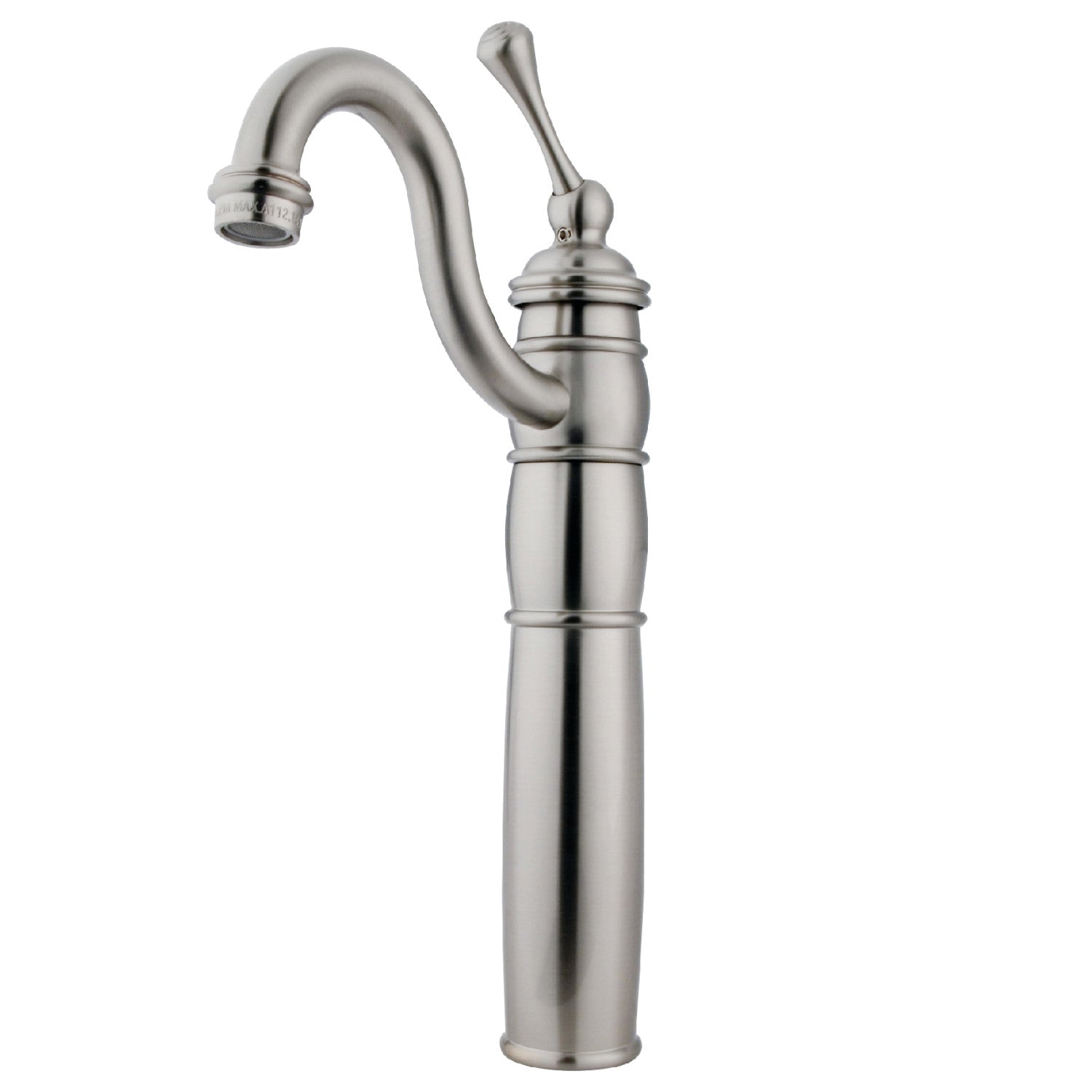 Kingston Heirloom KB1428BL - Robinet de bateau à une poignée Heritage 1 trou, Nickel brossé