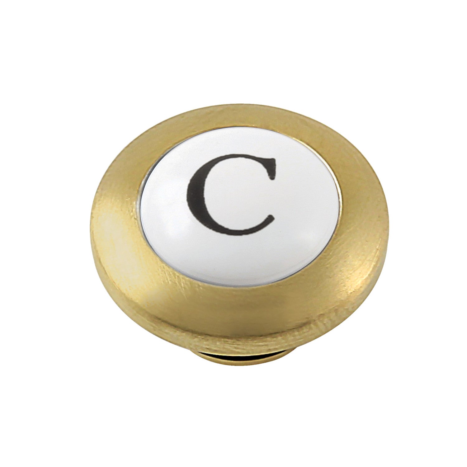 Kingston CCHICX7C Bouton d'index de poignée froide, laiton brossé