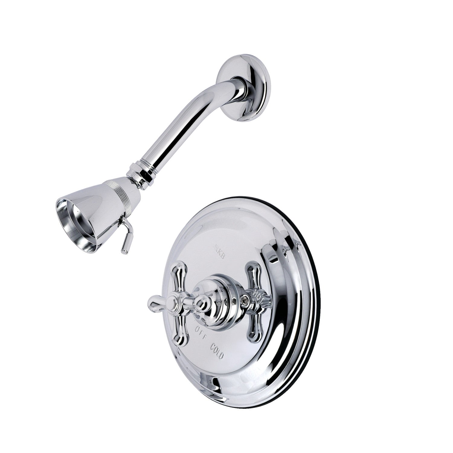 Kingston Heirloom KB3631AXSO - Robinet de douche équilibré à pression à une poignée, chrome poli