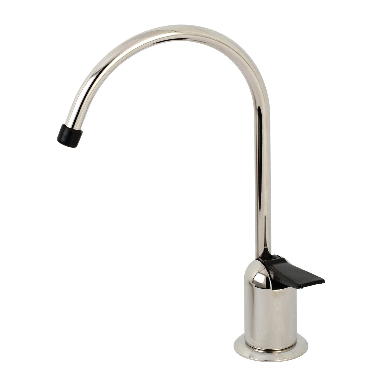 Kingston Tulare K6196 - Robinet de filtration d'eau à une poignée Americana 1 trou, nickel poli