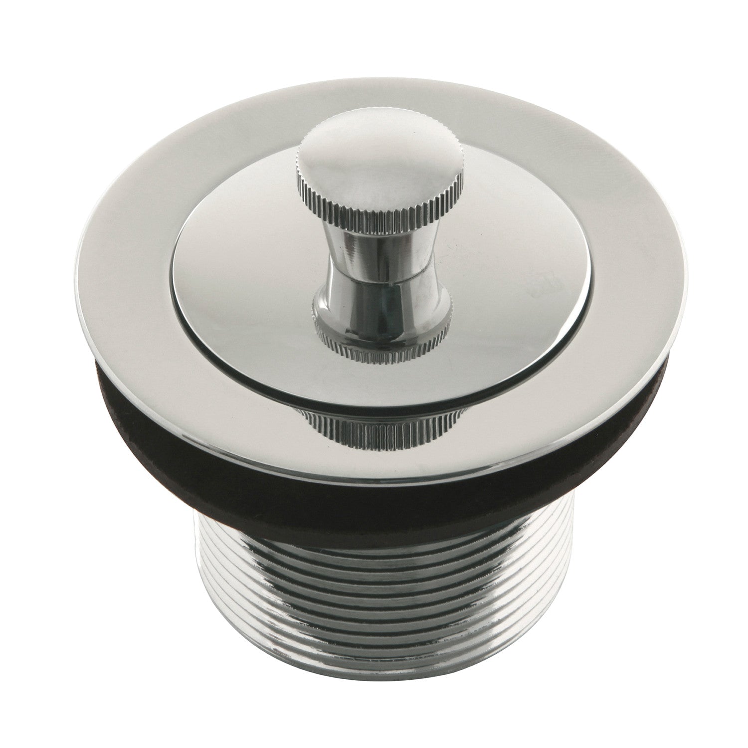 Kingston Heirloom DLL216 - Trimscape Brass Lift and Turn Tub Drain, Polished Nickel