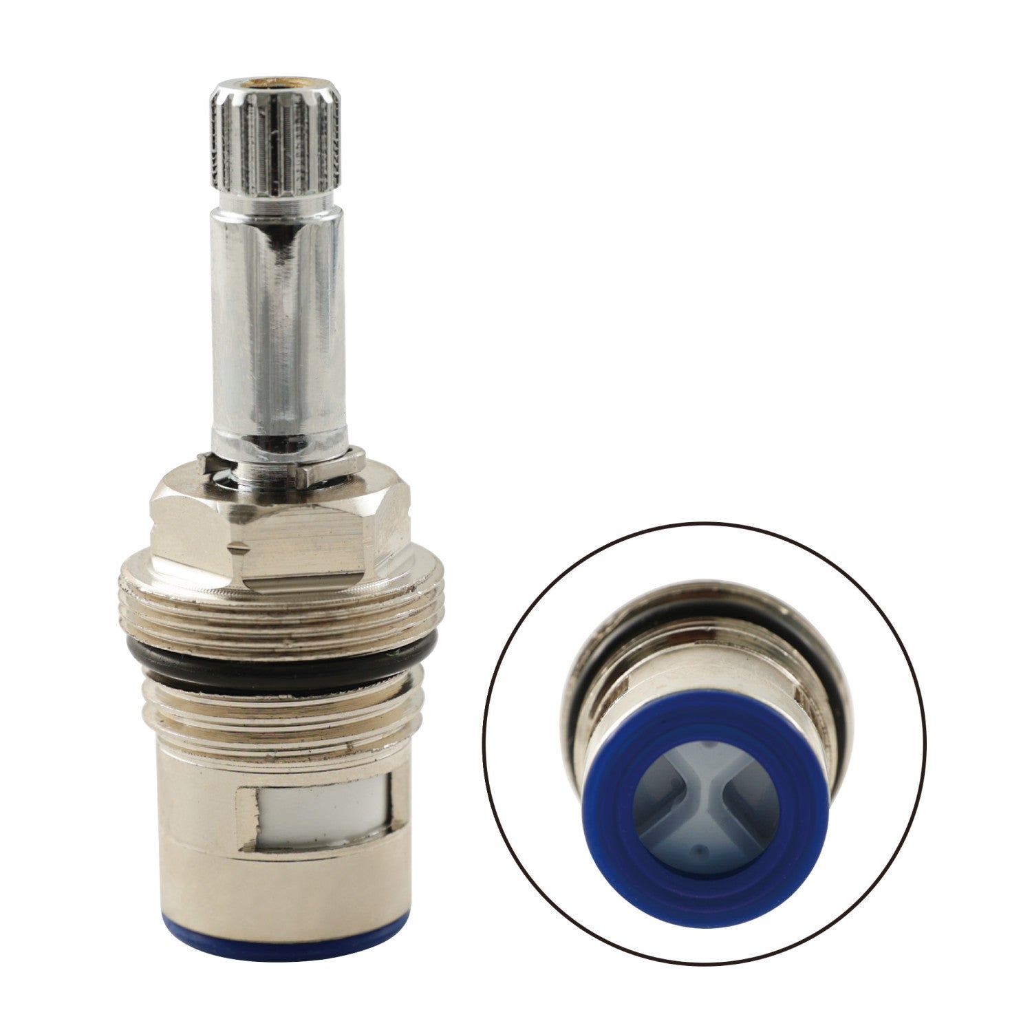Kingston KSRP1291CC Cold Ceramic Disc Cartridge (1 Piece), Polished Chrome