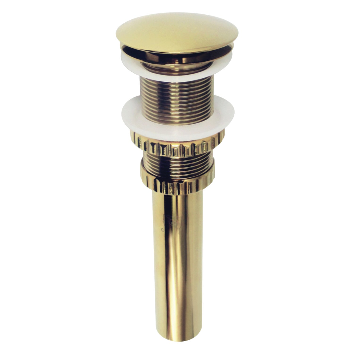 Kingston Sona EV8212 - Coronel Brass Push Pop-Up Bathroom Sink Drain, Polished Brass