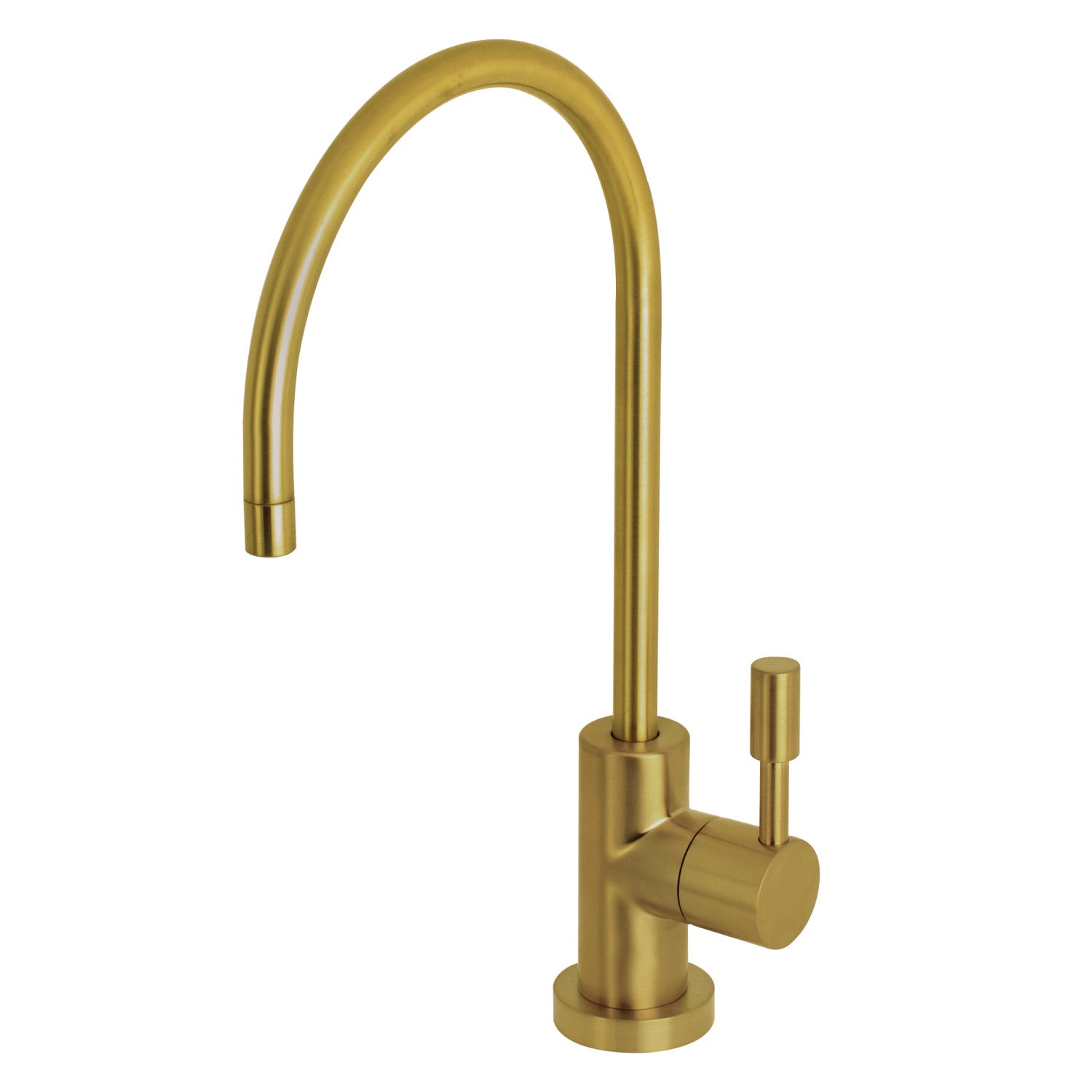 Kingston Sona KS8197DL - Concord Single-Handle 1-Hole Deck Mount Water Filtration Faucet, Brushed Brass