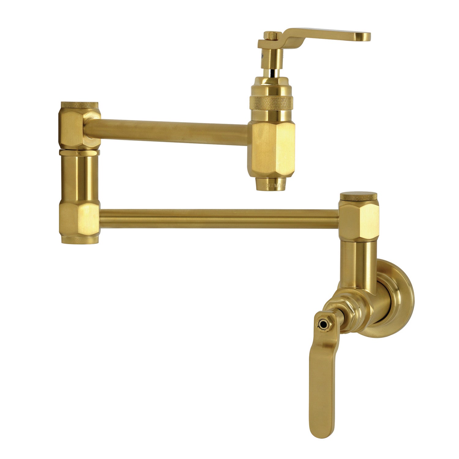 Kingston Sona KS5107KL - Robinet de remplissage pour pot à montage mural Whitaker 1 trou, laiton brossé
