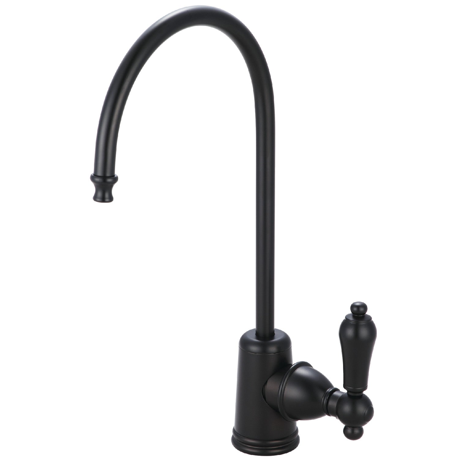 Kingston Heirloom KS7195AL - Robinet de filtration d'eau à une poignée de restauration 1 trou, bronze frotté à l'huile