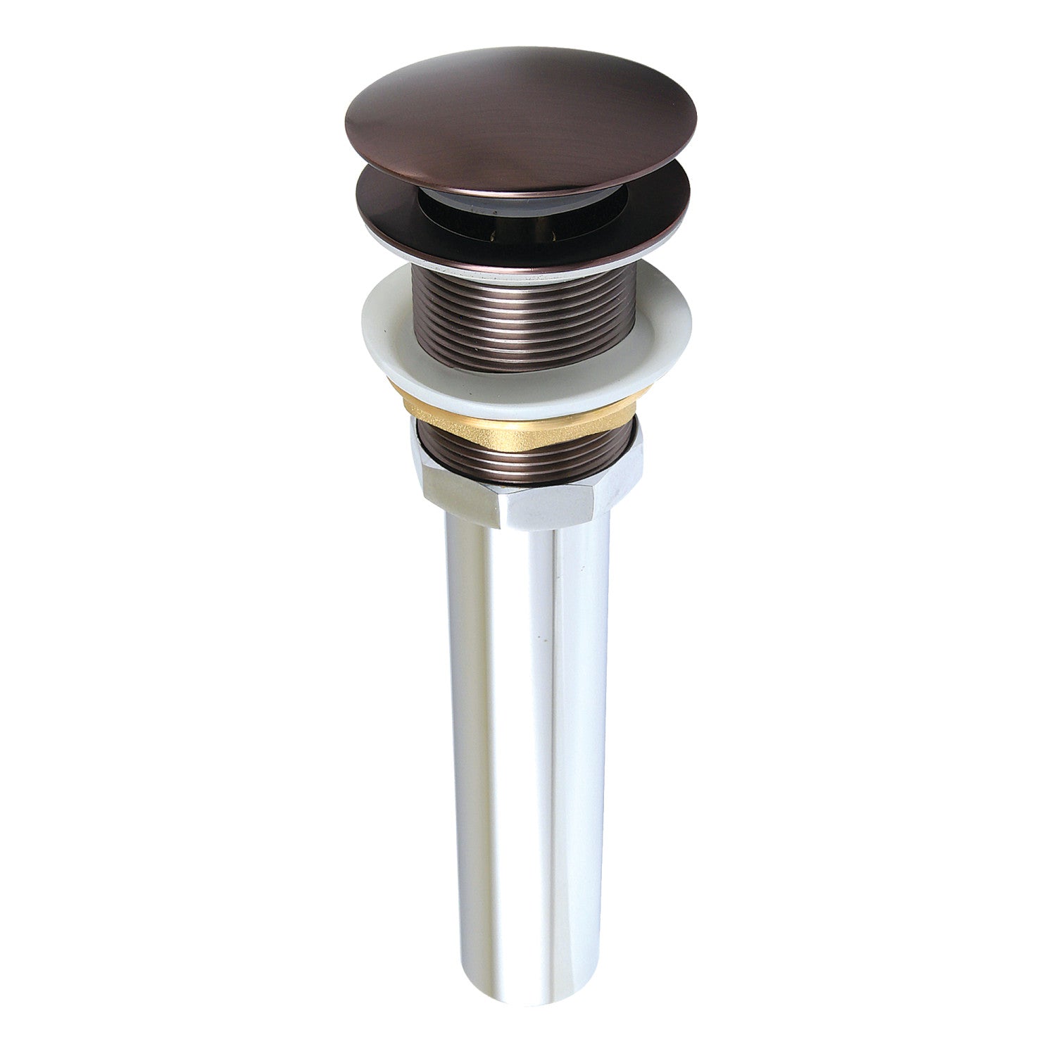 Kingston Sona GCL112ORB - Trimscape Brass Pop Up Drain for Cast Iron Utility Sink, Oil Rubbed Bronze