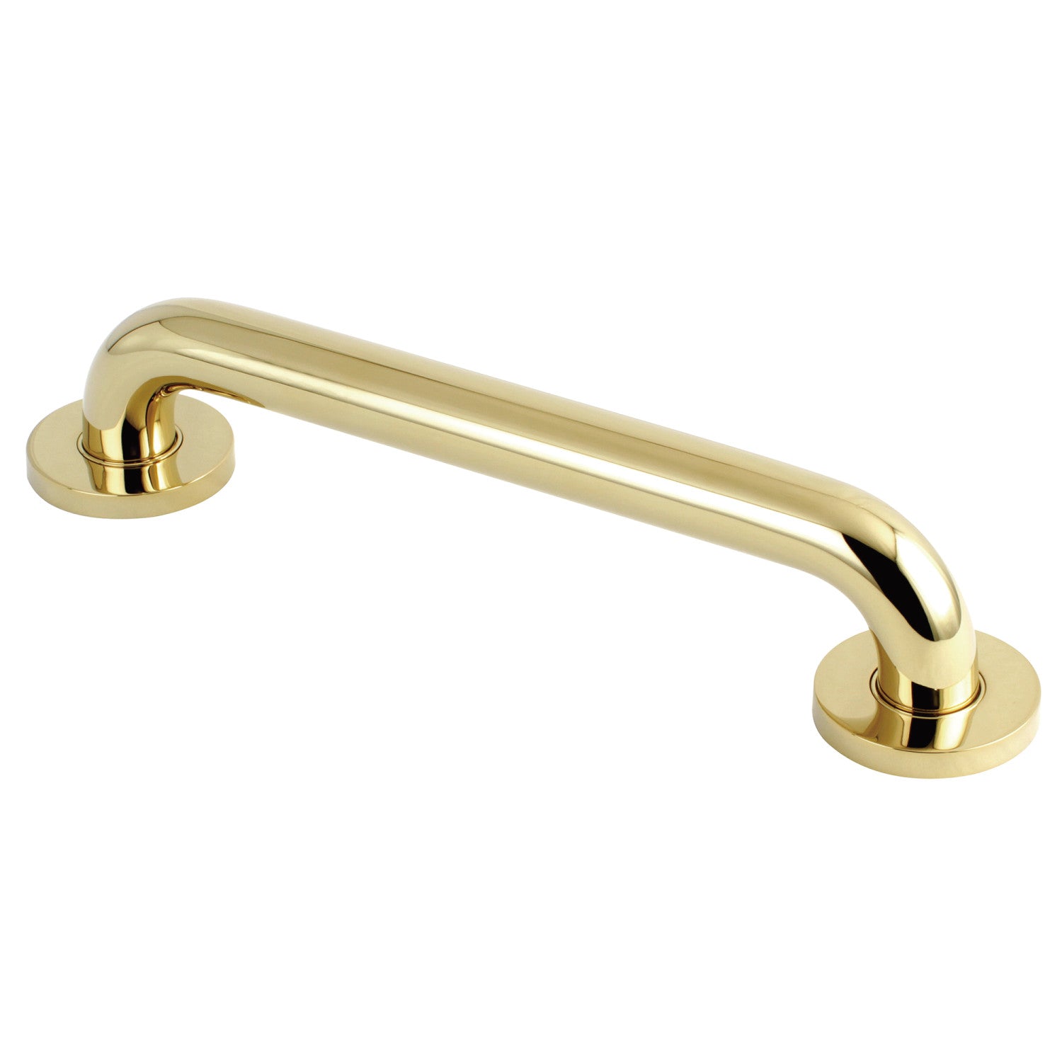 Kingston Sona DR514122 - Meridian 12-Inch x 1-1/4-Inch O.D. Brass ADA Grab Bar, Polished Brass