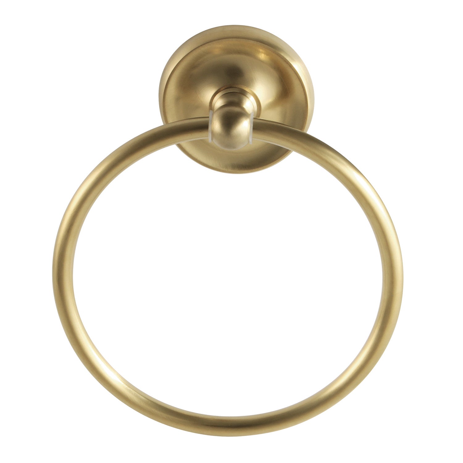 Kingston Heirloom BA314BB - Classic 6-Inch Towel Ring, Brushed Brass