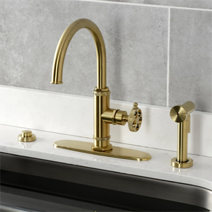 Kitchen Faucet with Sidespray